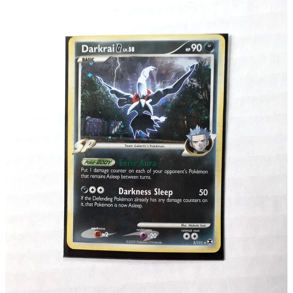 Darkrai G 3/111 Holo Foil Rare MP Pokemon TCG 2009